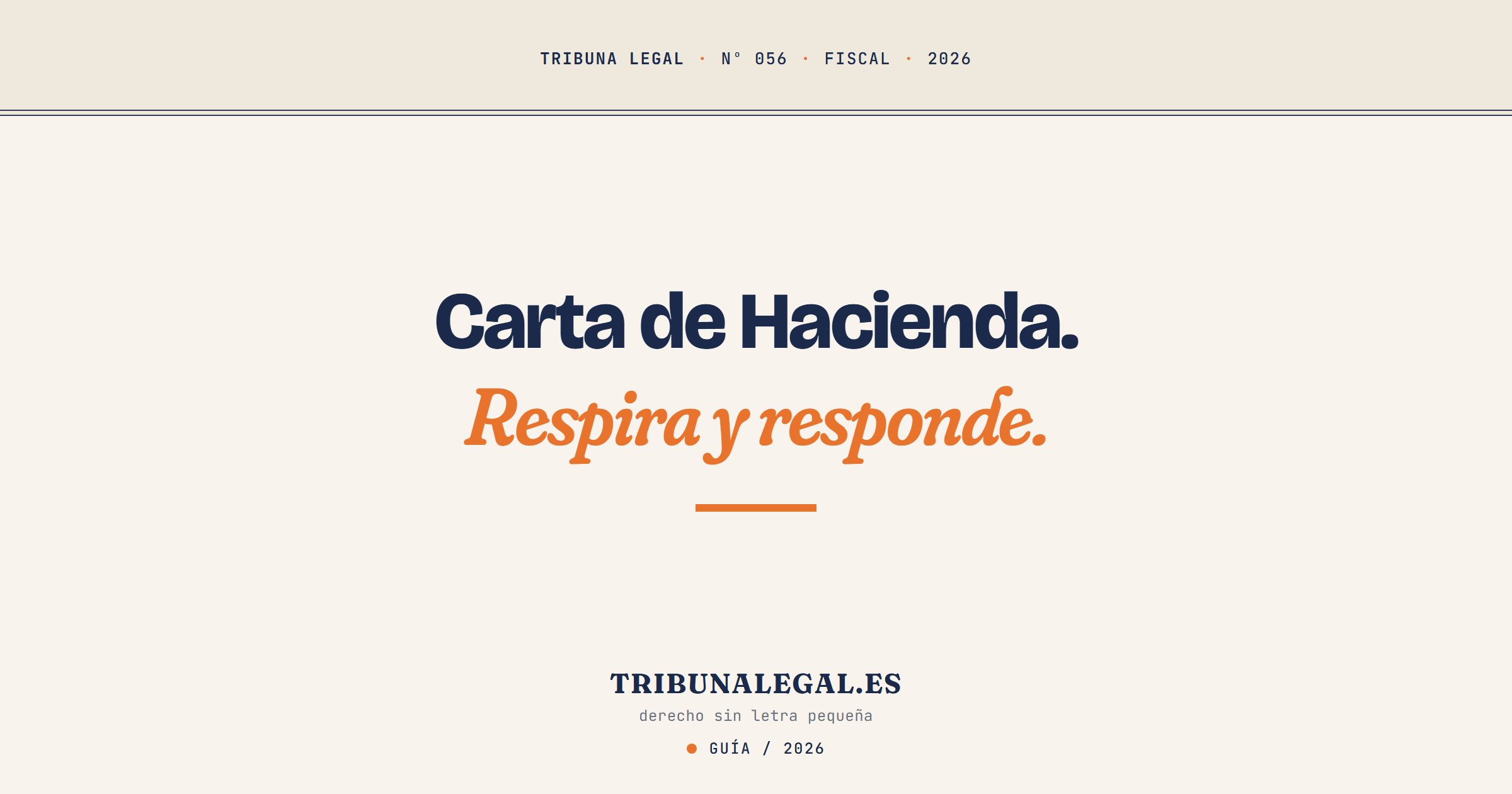 requerimiento de Hacienda - Tribuna Legal